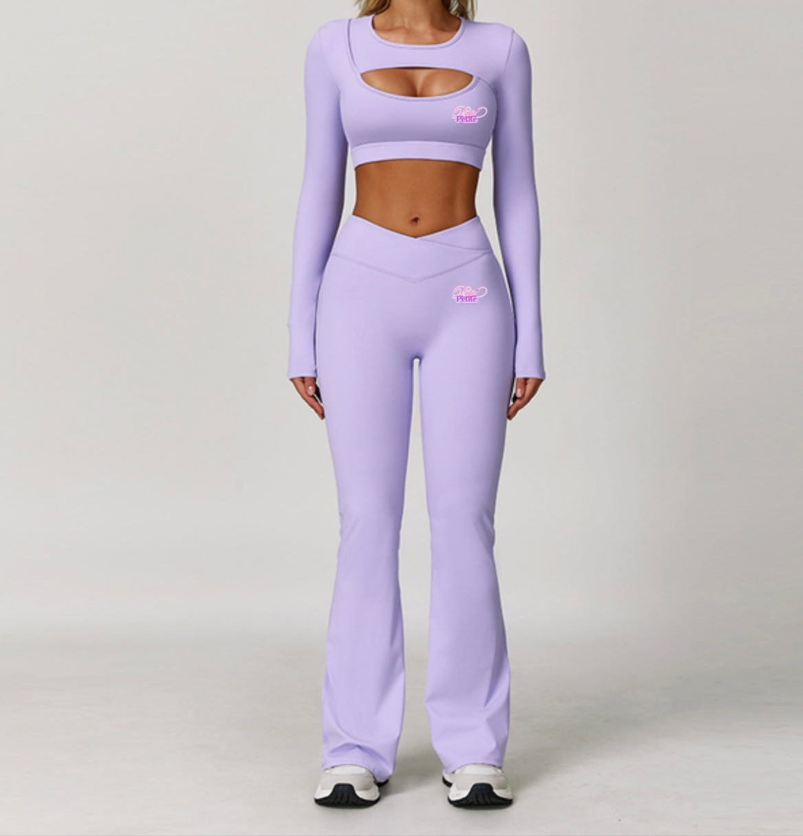 Cut It Out Long Sleeve Set